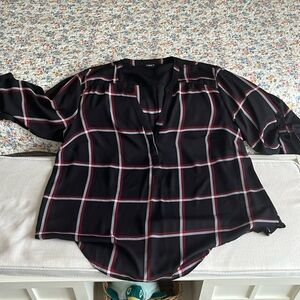 Torrid Harper Pullover 3/4 Sleeve Blouse SZ 2 18W/20W